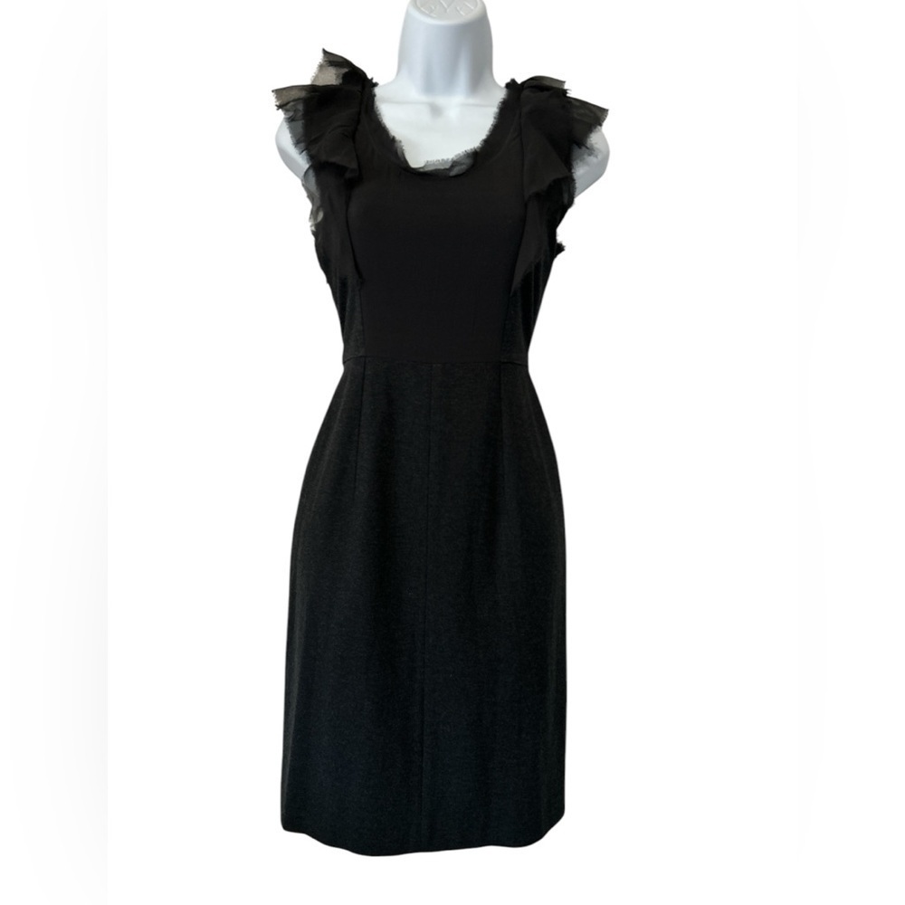 O'2nd for Barneys New York Black Sheath Knee Length Dress - Size 4